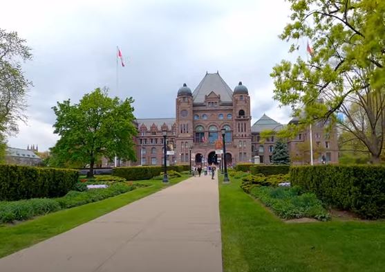 Airport to Ontario Legislative Building