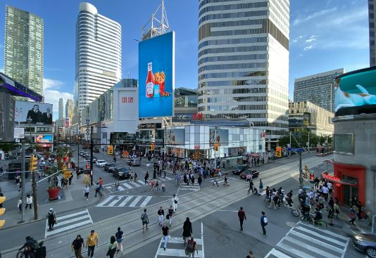 Airport to Yonge-Dundas Square