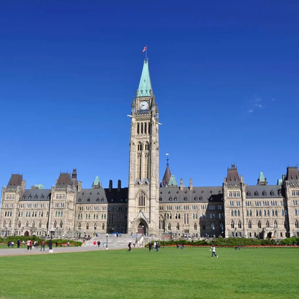 Toronto Pearson Airport Taxi to Parliament Hill - Ottawa