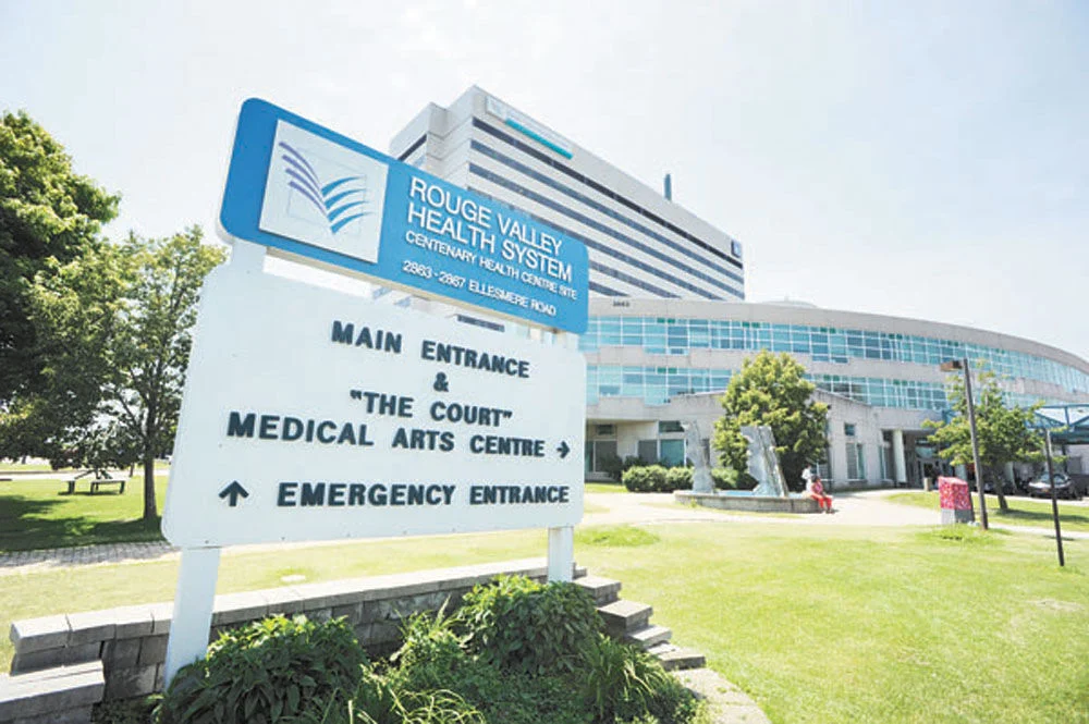 Toronto Pearson Airport Taxi to Rouge Valley Health System