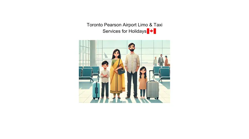 "Toronto Pearson Airport Limo and Taxi Services providing luxurious, comfortable rides for holiday travelers."