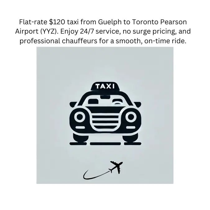 guelph to pearson airport taxi and limo service