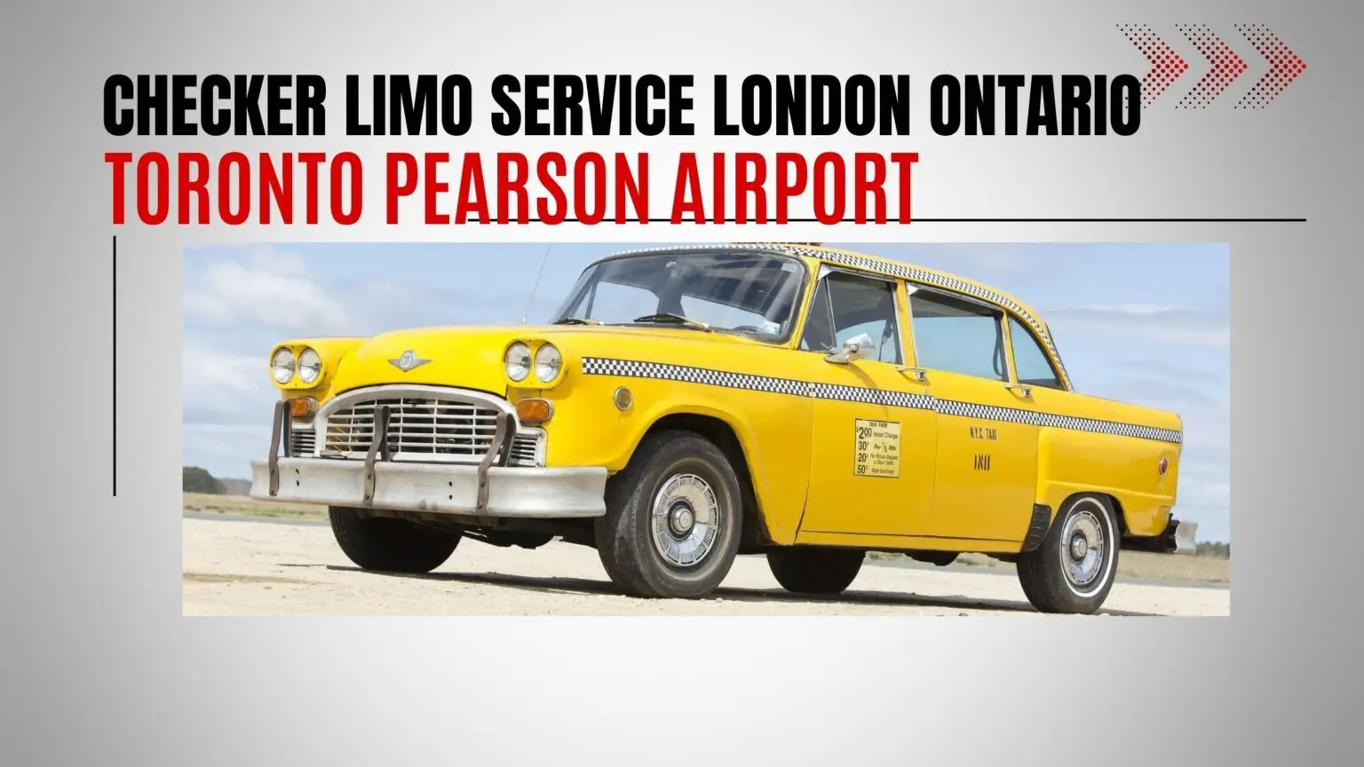 checker limo london ontairo