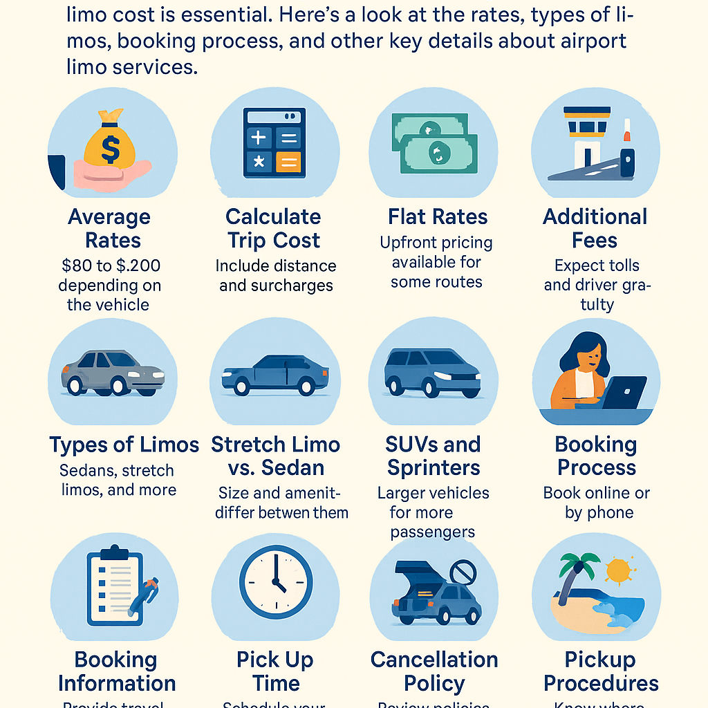 pearson airport limo cost understanding